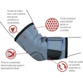Cotoveleira Compressão Ajustável Esportiva Relieve G-GG Vollo