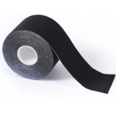 Fita Kinesio Esporte Preto - 5cm x 5m - CZ Major