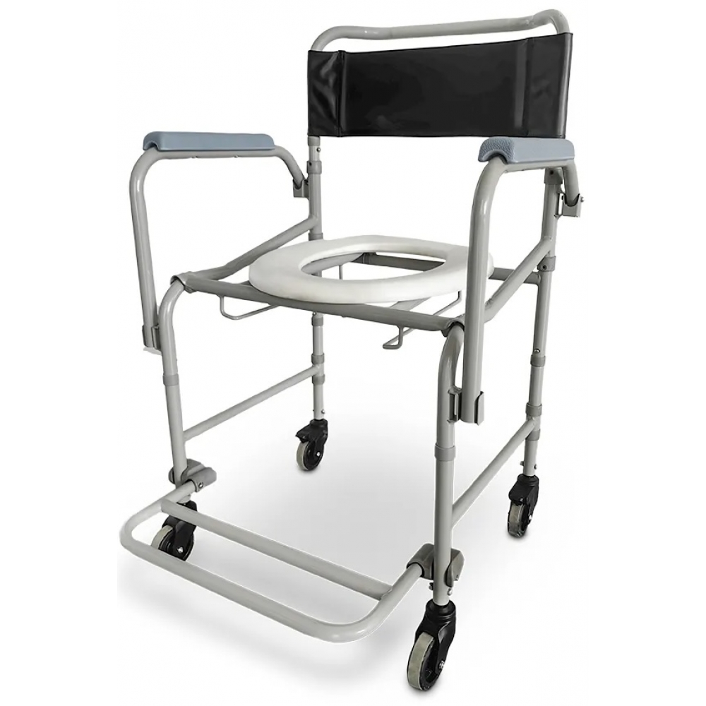 Cadeira de Banho Higiênica Dobrável e Desmontável até 120 Kg D40 Dellamed