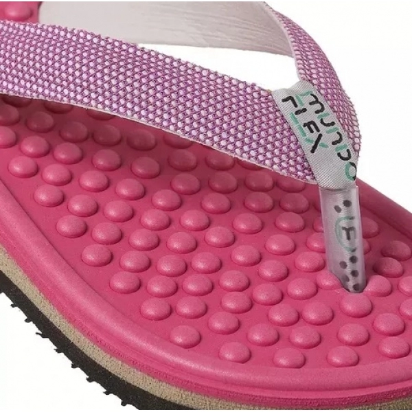 Chinelo anabela dedo