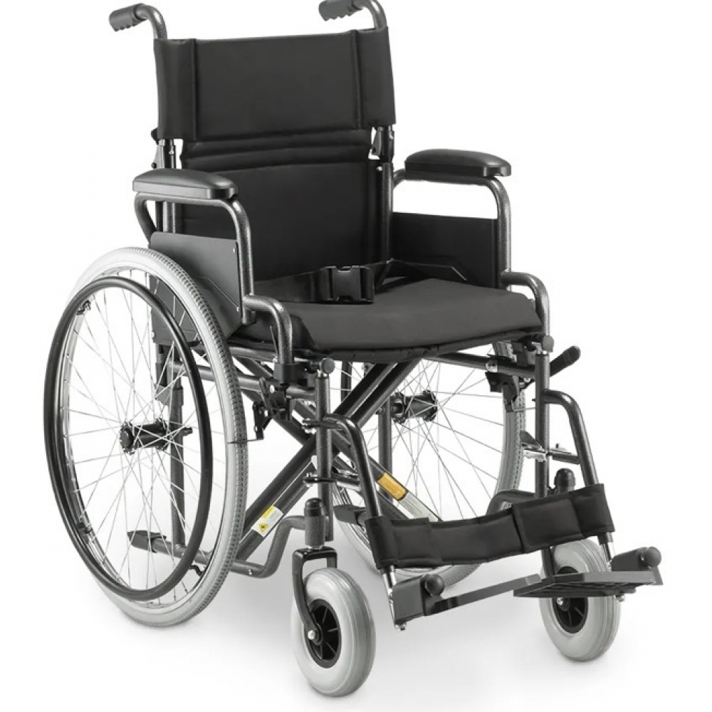 Cadeira de Rodas Aço Dobrável até 120 Kg D400 Dellamed