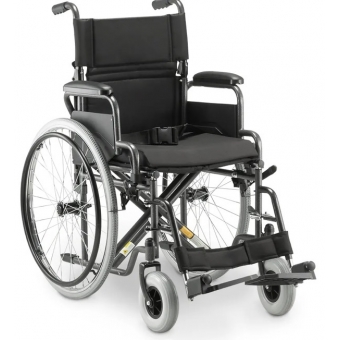 Cadeira de Rodas Aço Dobrável até 120 Kg D400 Dellamed