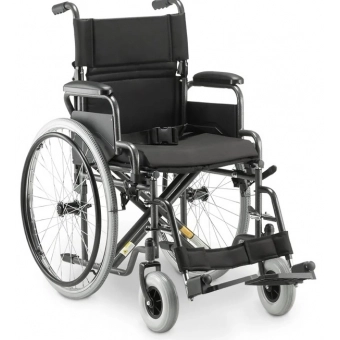 Cadeira de Rodas Aço Dobrável até 120 Kg D400 Dellamed