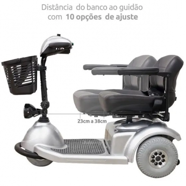 Triciclo Scooter Mirage SX - Titânio