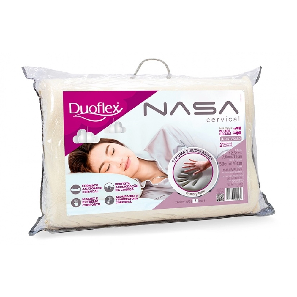Travesseiro nasa cervical