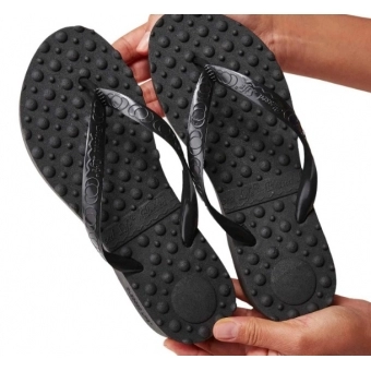 Chinelo massageador anabela