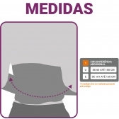 Cinta Lombar com Hastes de Aço Flexíveis